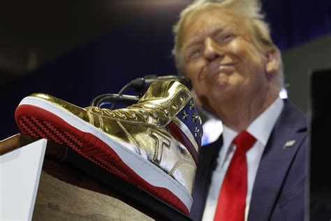 have trump sneakers been delivered.